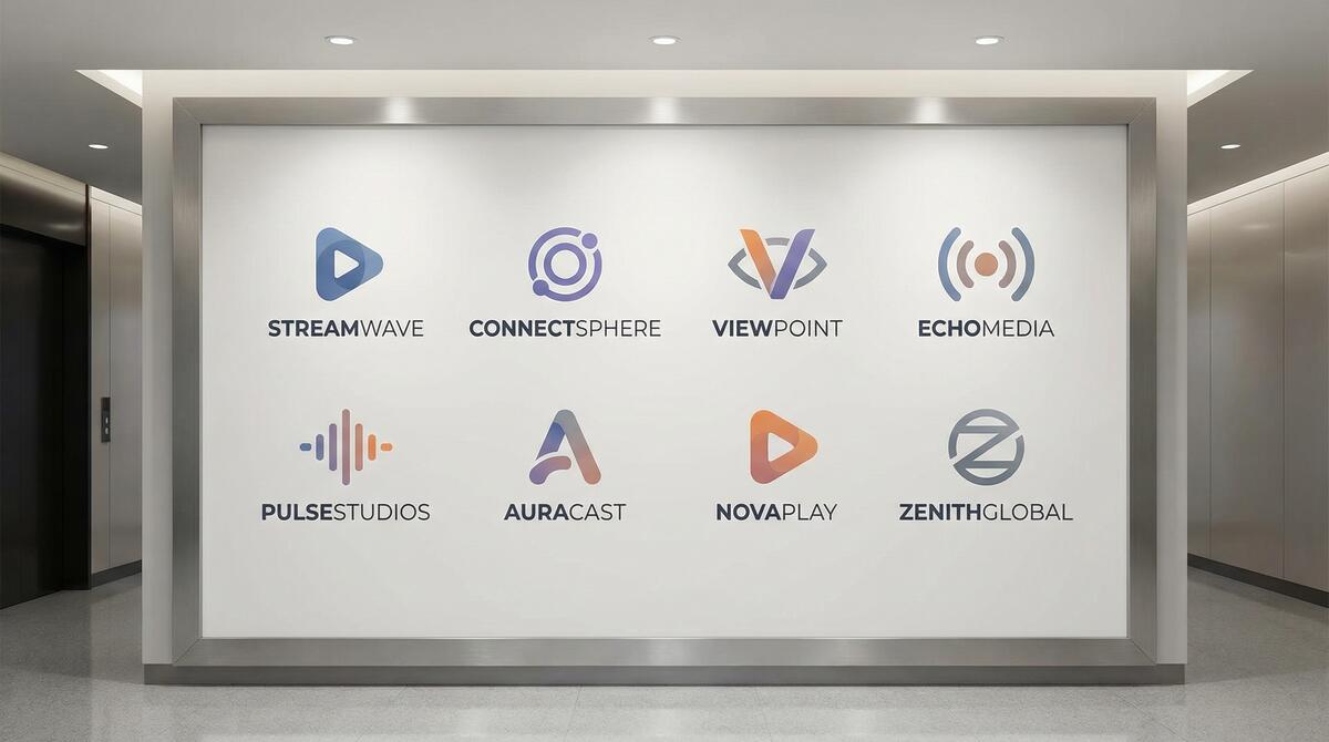 p站合作品牌Logo墙